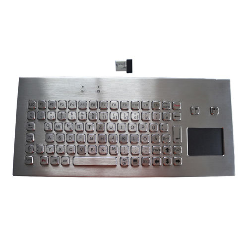 Teclado de mesa - K-TEK-A365TP-FN-DT-DWP-2.4G - Key Technology China Limited - 85 teclas / con alfombrilla táctil / industrial