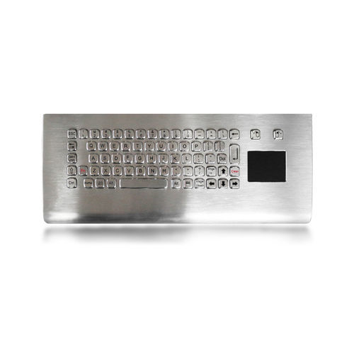 Teclado de mesa - K-TEK-A343TP-MDT-DWP - Key Technology China Limited - con ratón integrado de 2 teclas / 70 teclas / con alfombrilla táctil