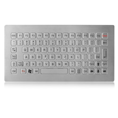 Teclado empotrable - K-TEK-B290-FN-DWP - Key Technology China Limited - de tecla mecánica / con tecla Fn / 83 teclas