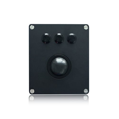 Trackball mecánico - K-TEK-M110-38-MTB-AVB-NV-151B - Key Technology China Limited - empotrable / 38 mm / USB