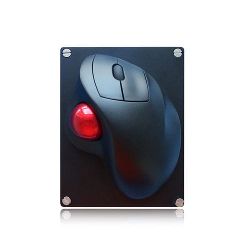 Trackball óptico - K-TEK-M112-OTB-NV-151B  - Key Technology China Limited - empotrable / 34 mm / USB