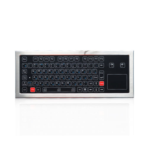 Teclado de mesa - K-TEK-D343TP-FN-DT - Key Technology China Limited - de tecla mecánica / de membrana / con tecla Fn
