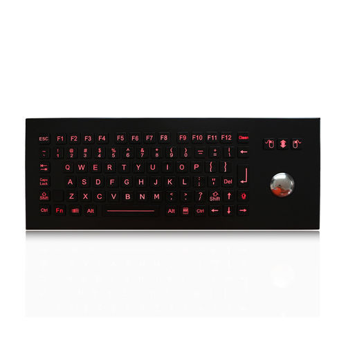Teclado de mesa - K-TEK-M361-OTB-FN-BL-BT-DT-DWP - Key Technology China Limited - con tecla Fn / con ratón integrado de 3 teclas / 85 teclas