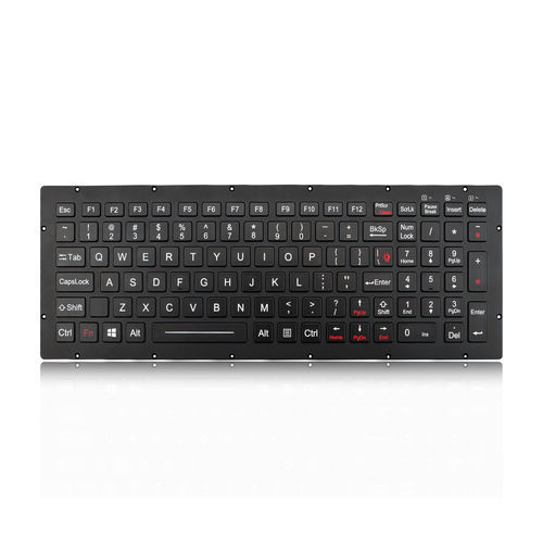 Teclado empotrable - K-TEK-M334KP-FN-BL-ML-DWP  - Key Technology China Limited - de tecla mecánica / 101 teclas / con tecla Fn