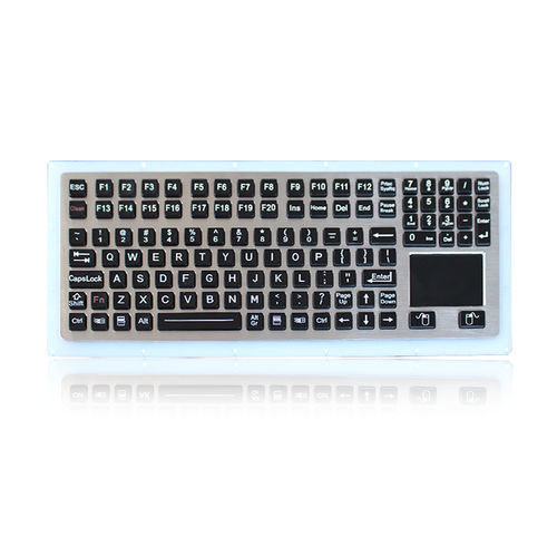 Teclado empotrable - K-TEK-M360TP-KP-FN-DWP - Key Technology China Limited - con tecla Fn / 116 teclas / con alfombrilla táctil