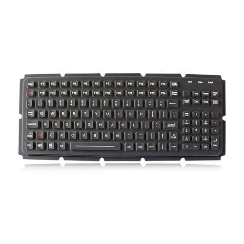 Teclado empotrable - K-TEK-M376KP-FN-OEM - Key Technology China Limited - de tecla mecánica / 119 teclas / industrial