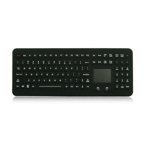 Teclado empotrable - K-TEK-M399TP-KP-FN - Key Technology China Limited - de tecla mecánica / con tecla Fn / con ratón integrado de 2 teclas