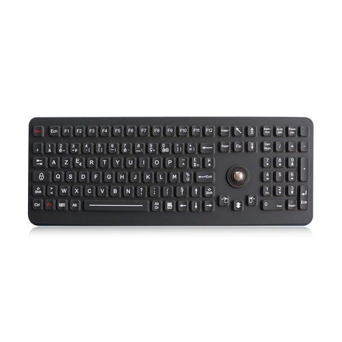 Teclado de mesa - K-TEK-M396-OTB-KP-FN-DT - Key Technology China Limited - de tecla mecánica / con tecla Fn / con ratón integrado de 3 teclas