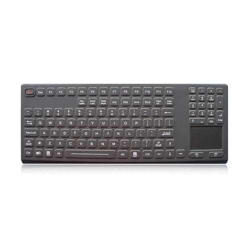 Teclado de mesa - K-TEK-M390TP-KP-FN-DT - Key Technology China Limited - de tecla mecánica / con tecla Fn / con ratón integrado de 2 teclas