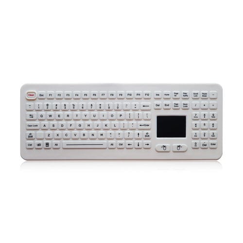 Teclado de mesa - K-TEK-M399TP-KP-FN-DT - Key Technology China Limited - de tecla mecánica / con tecla Fn / con ratón integrado de 2 teclas