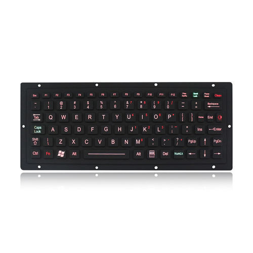 Teclado empotrable - K-TEK-M275-FN-BL-ML-UT-OEM - Key Technology China Limited - de tecla mecánica / con tecla Fn / 88 teclas