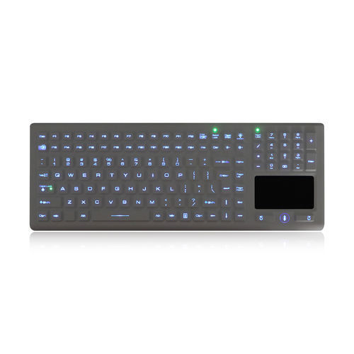 Teclado de mesa - K-TEK-M369TP-KP-FN-BL-DT - Key Technology China Limited - de tecla mecánica / con tecla Fn / con ratón integrado de 3 teclas