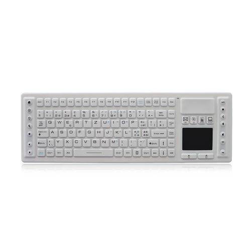 Teclado de mesa - K-TEK-M415TP-FN-DT-WF - Key Technology China Limited - de tecla mecánica / con tecla Fn / con ratón integrado de 2 teclas