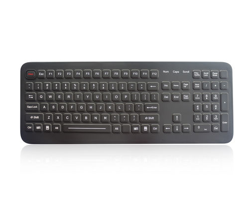 Teclado de mesa - K-TEK-M396KP-FN-DT - Key Technology China Limited - con tecla Fn / 108 teclas / para la industria