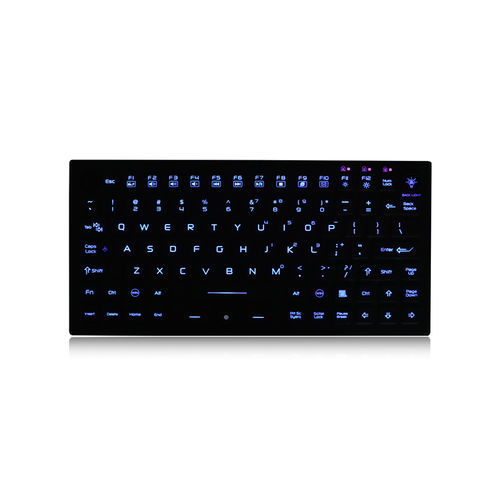 Teclado de mesa - K-TEK-M288HP-FN-BL-DT - Key Technology China Limited - de tecla mecánica / con tecla Fn / con ratón integrado de 2 teclas