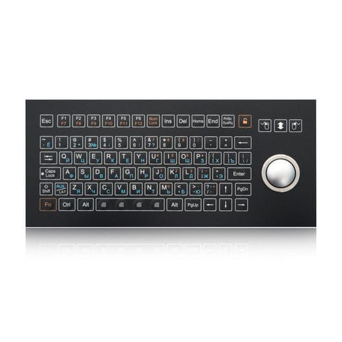 Teclado empotrable - K-TEK-D333-OTB-FN-SW - Key Technology China Limited - con microinterruptor / de membrana / con tecla Fn