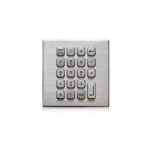 Teclado numérico 19 teclas - K-TEK-A118KP-DT-DWP - Key Technology China Limited - benchtop / de metal / de acero inoxidable