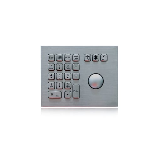 Trackball mecánico - K-TEK-A160TB-KP - Key Technology China Limited - empotrable / 38 mm / USB