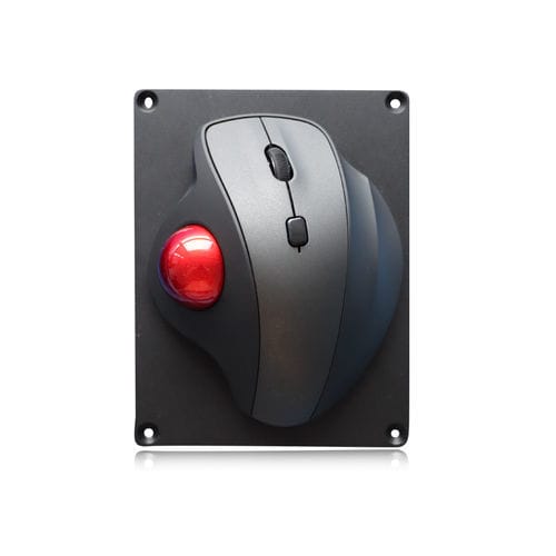 Trackball óptico - K-TEK-M115-OTB - Key Technology China Limited - empotrable / 34 mm / USB