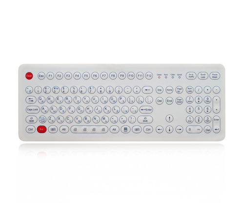 Teclado IP68 - K-TEK-D399KP-FN-DT - Key Technology China Limited - de mesa / de tecla mecánica / de membrana