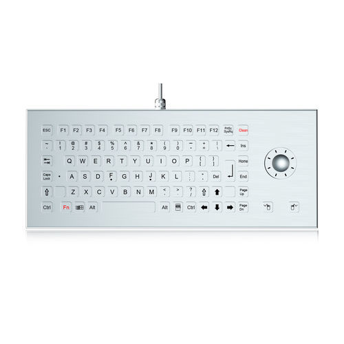 Teclado de mesa - K-TEK-B380-DHP-FN-DT-DWP - Key Technology China Limited - de tecla mecánica / con tecla Fn / con ratón integrado de 2 teclas
