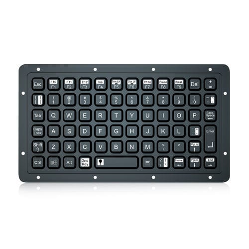 Teclado empotrable - K-TEK-M183-FN-BL-ML - Key Technology China Limited - de tecla mecánica / con tecla Fn / 69 teclas