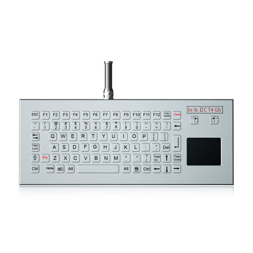 Teclado de mesa - K-TEK-B361TP-FN-EB-DT-DWP - Key Technology China Limited - de tecla mecánica / con tecla Fn / con ratón integrado de 2 teclas