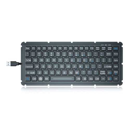 Teclado empotrable - K-TEK-M302-FN-BL-ML - Key Technology China Limited - de tecla mecánica / con tecla Fn / 87 teclas