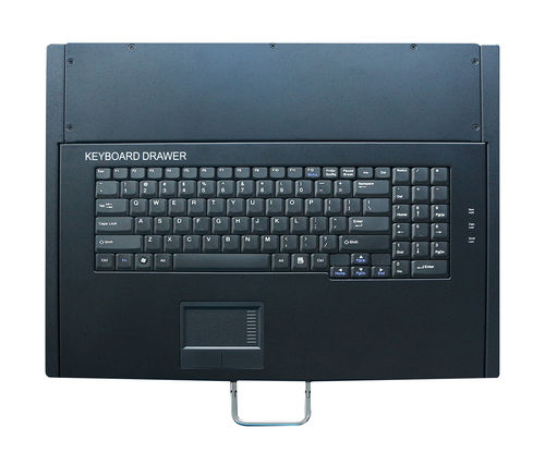Teclado montado en rack-cajón - K-TEK-1U-KB-TP-PL - Key Technology China Limited - con tecla Fn / con ratón integrado de 2 teclas / 99 teclas