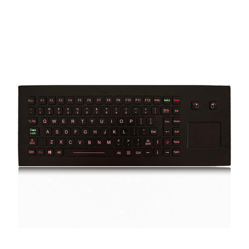 Teclado de mesa - K-TEK-M390TP-FN-BL-NV-151B-BT-DT-DWP - Key Technology China Limited - de tecla mecánica / con ratón integrado de 2 teclas / con tecla Fn