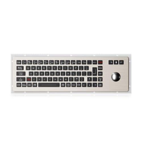 Teclado empotrable - K-TEK-M380-OTB-DWP - Key Technology China Limited - de tecla mecánica / con ratón integrado de 3 teclas / 76 teclas