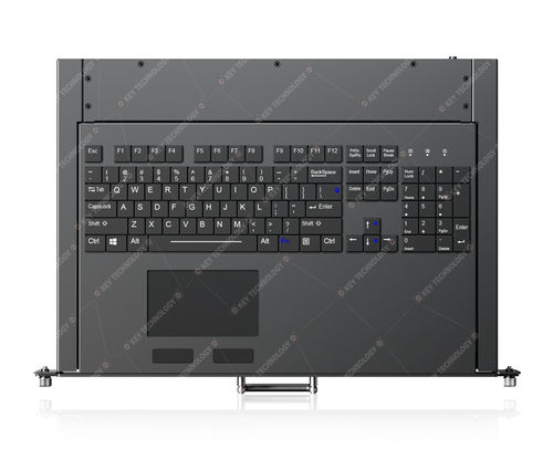 Teclado empotrable - K-TEK-V440TP-KP-FN-BL-SC-DR - Key Technology China Limited - con interruptores de tijera / con tecla Fn / 104 teclas
