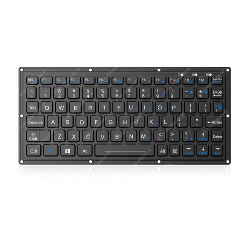 Teclado empotrable - K-TEK-M232-FN-BL-NV-151B - Key Technology China Limited - de tecla mecánica / 78 teclas / para la robótica