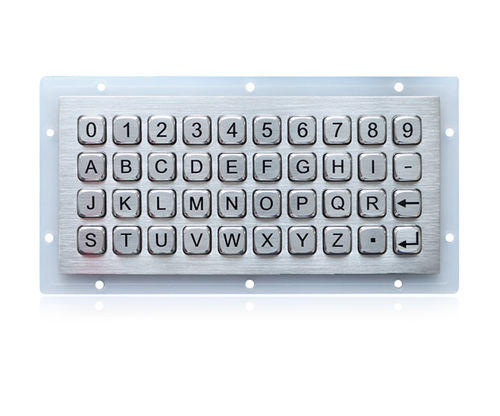 Teclado numérico 40 teclas - K-TEK-A191-UT-DWP - Key Technology China Limited - empotrable / de acero inoxidable / IP67