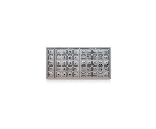 Teclado numérico 50 teclas - K-TEK-D85KP-50-ML - Key Technology China Limited - empotrable / de membrana / de polímero