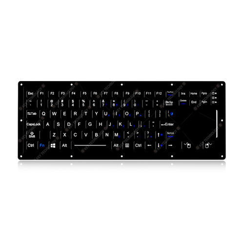 Teclado empotrable - K-TEK-M315TP-FN-BL-FC-KC-ML-EP - Key Technology China Limited - de tecla mecánica / con ratón integrado de 2 teclas / 87 teclas