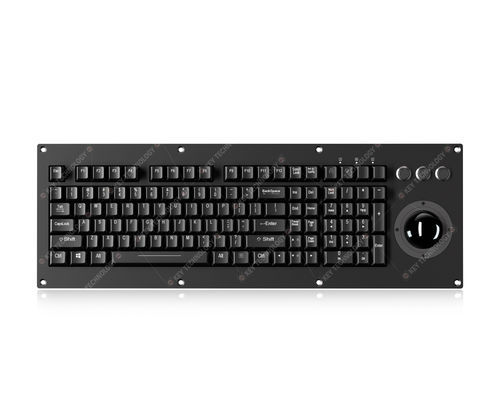 Teclado empotrable - K-TEK-M503-50-MTB-AVR-KP-FN-MA-BL-151B-BT - Key Technology China Limited - de tecla mecánica / con ratón integrado de 3 teclas / 107 teclas