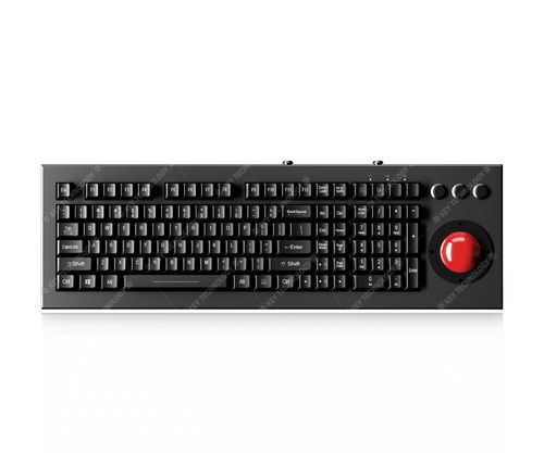 Teclado de mesa - K-TEK-M506-50-MTB-AVR-KP-FN-MA-BL-151B-BT-DT - Key Technology China Limited - de tecla mecánica / con ratón integrado de 3 teclas / 107 teclas