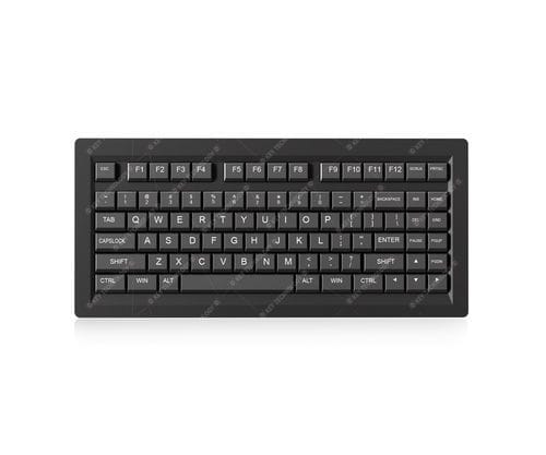 Teclado de mesa - K-TEK-M345-FN-BL-MA-NV-151B-SDT - Key Technology China Limited - de tecla mecánica / 86 teclas / para la industria aeroespacial