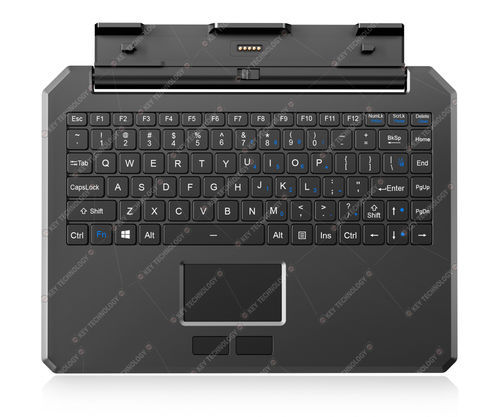 Teclado de mesa - K-TEK-V318TP-FN-BL-FC-SC-ML-FDT-DWP - Key Technology China Limited - con interruptores de tijera / 88 teclas / con ratón integrado de 2 teclas