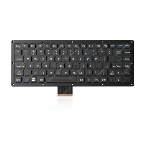 Teclado empotrable - K-TEK-M280-FN-BL-FC-KC-DM-EP - Key Technology China Limited - de tecla mecánica / con tecla Fn / 87 teclas