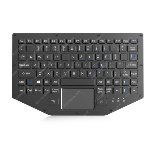 Teclado empotrable - K-TEK-V277TP-FN-BL-FC-PR-AL-ML-DWP - Key Technology China Limited - con interruptores de tijera / con tecla Fn / 90 teclas