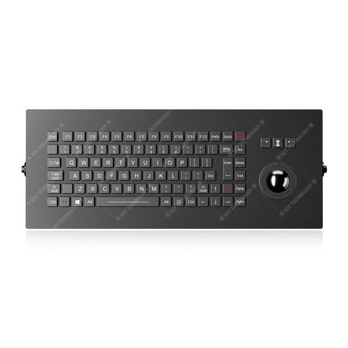 Teclado de mesa - K-TEK-M410-38-MTB-AVR-FN-BL-NV-151B-SDT - Key Technology China Limited - contacto carbono / con ratón integrado de 3 teclas / 91 teclas
