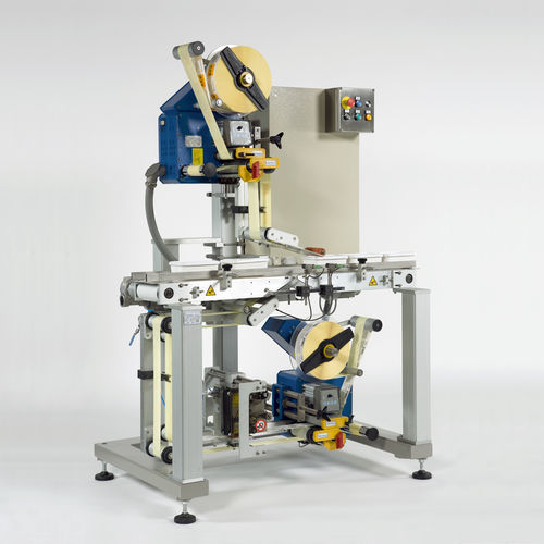 Máquina de etiquetado totalmente automática - System 4 - Etipack - para botellas / para productos químicos / para cajas