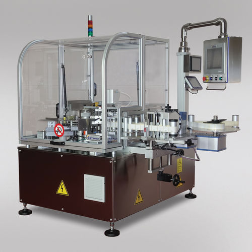 Máquina de etiquetado automática - ETIFIALE PRO - Etipack - para aplicación en el lateral del producto / para la industria farmacéutica / de alta velocidad
