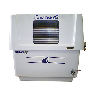 Refrigerador de agua - Continu’O - SOREMA - para la industria panadera / de acero inoxidable