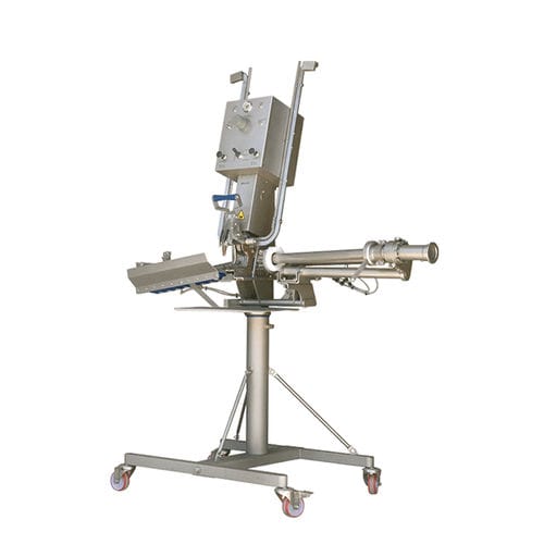 Llenadora selladora con alimentación manual - KN-22S - Kompo North America Inc. - lineal / de salchichas / de alta velocidad