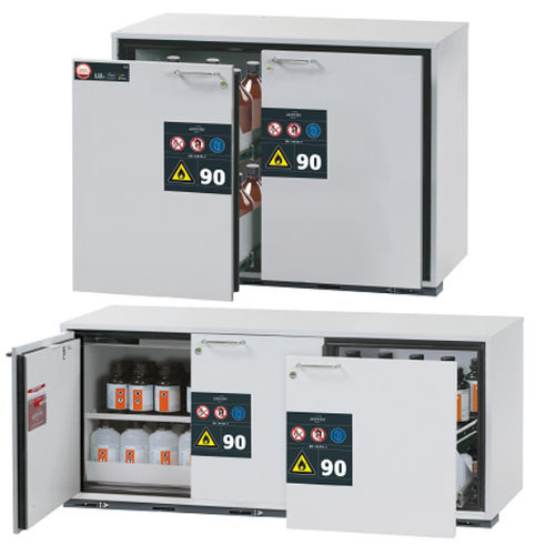 Armario de almacenamiento - UB-LINE - asecos GmbH - de seguridad / de suelo / con cajones