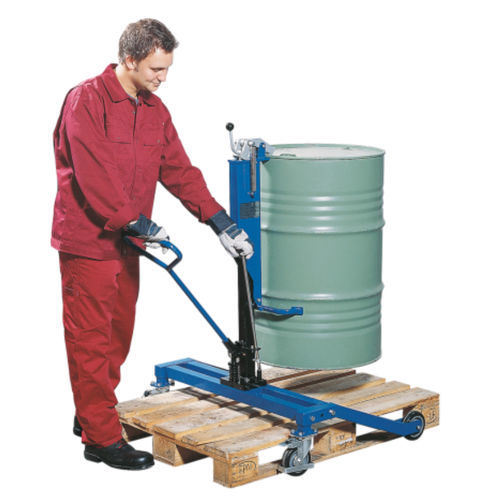 Elevador para barriles manual - 13330 - asecos GmbH - hidráulico / con asidero / para barriles