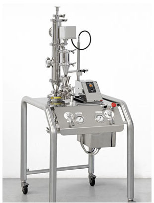 Molino de chorro - MC DecJet® 50 - Dec Group - vertical / de micronización